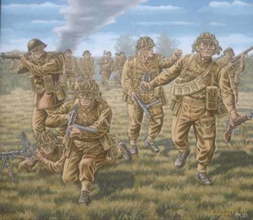 REVELL Britische Infanterie WWII 2523 [MODELARSTWO]