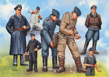 REVELL Pilots&Ground Crew Luftwaffe WWII 2621 [MODELARSTWO]