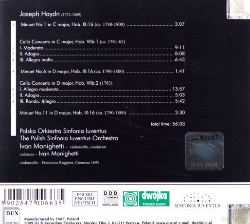 Cello Concertos - Joseph Haydn [CD]