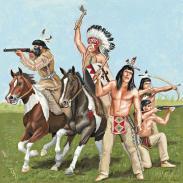 REVELL Indians Wild west 2555 [MODELARSTWO]