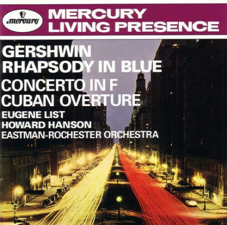 Hanson List: Gershwin:Concerto In F,Cuban Overture+ [CD]
