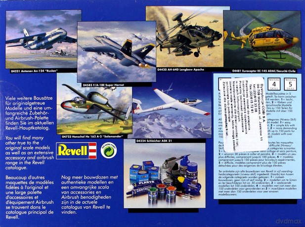 REVELL AH64D Longbow Apache 4046 [MODELARSTWO]