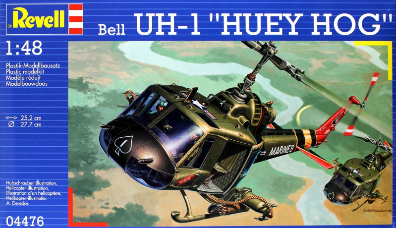REVELL Bell UH1 "Huey Hog" 4476 [MODELARSTWO]