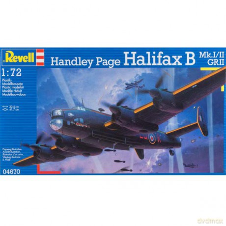 REVELL Handley Page Halifax B Mk.III 4670 [MODELARSTWO]