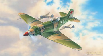 REVELL Soviet Fighter MiG3 4372 [MODELARSTWO]