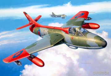 REVELL Hawker Hunter FGA.9Mk.58 4186 [MODELARSTWO]
