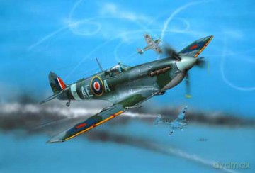 REVELL Spitfire Mk V b 4164 [MODELARSTWO]