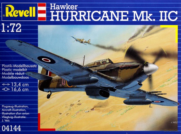 REVELL Hawker Hurricane Mk IIC 4144 [MODELARSTWO]
