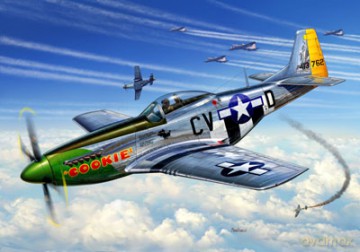 REVELL P51D Mustang 4148 [MODELARSTWO]