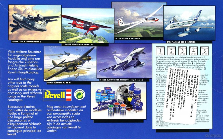 REVELL P51D Mustang 4148 [MODELARSTWO]