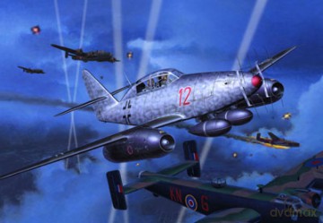 REVELL Me 262 B1aU1 Nightfighter 4179 [MODELARSTWO]