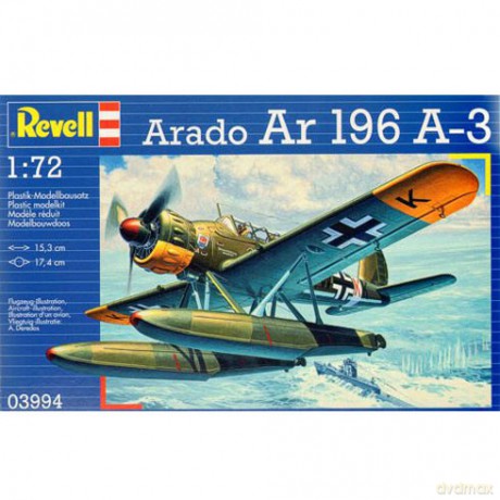 REVELL Arado Ar196 A3 3994 [MODELARSTWO]