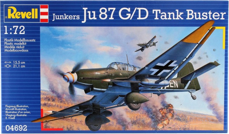 REVELL Junkers Ju 87 GD Tank Buster 4692 [MODELARSTWO]