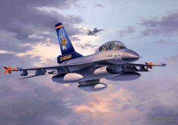 REVELL Lockheed F16 B Twin seater 4355 [MODELARSTWO]