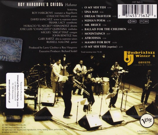 Roy Hargrove: Habana [CD]