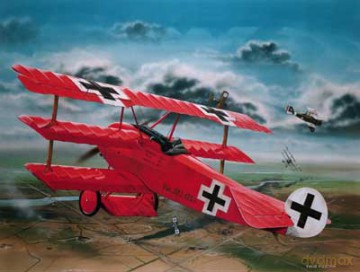 REVELL Fokker Dr.I "Richthofen" 4744 [MODELARSTWO]