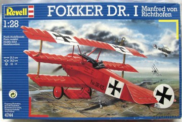 REVELL Fokker Dr.I "Richthofen" 4744 [MODELARSTWO]