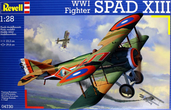 REVELL SPAD XIII WW1 Fighter 4730 [MODELARSTWO]