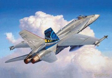 REVELL FA18C Hornet (CF18A) 4303 [MODELARSTWO]
