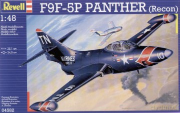 REVELL F9F5P Panther (Recon) 4582 [MODELARSTWO]