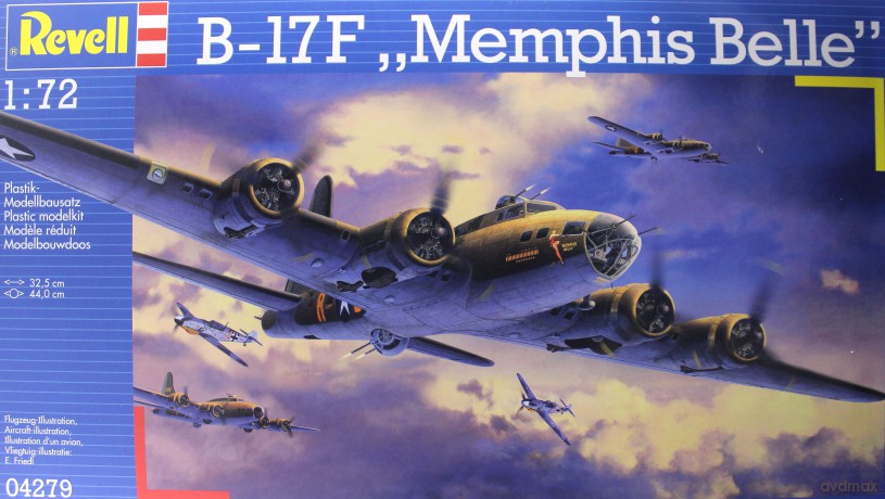 REVELL B17F Memphis Belle 4279 [MODELARSTWO]