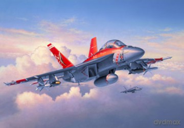REVELL FA18F Super Hornet (twoseater) 4509 [MODELARSTWO]