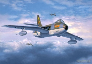 REVELL Hawker Hunter F.6 4727 [MODELARSTWO]