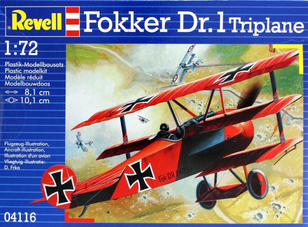 REVELL Fokker Dr. 1 4116 [MODELARSTWO]
