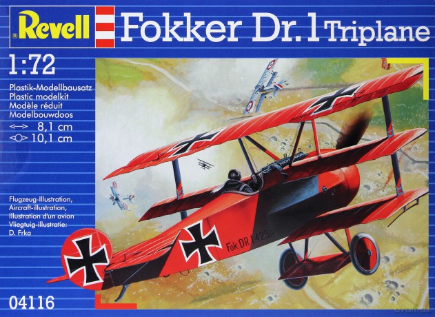 REVELL Fokker Dr. 1 4116 [MODELARSTWO]