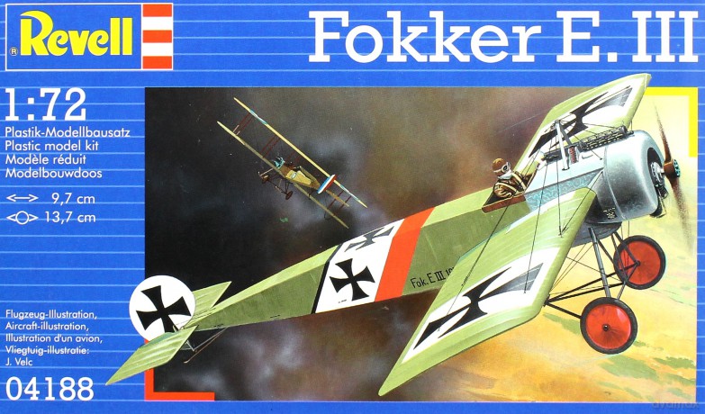 REVELL Fokker E.III 4188 [MODELARSTWO]