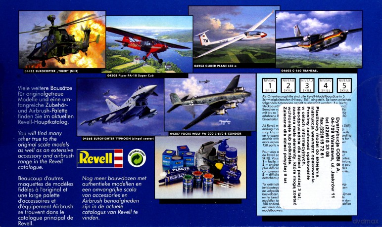 REVELL Fokker D VII 4194 [MODELARSTWO]