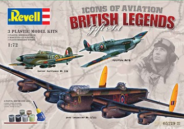 REVELL Gift Set British Legends 5729 [MODELARSTWO]
