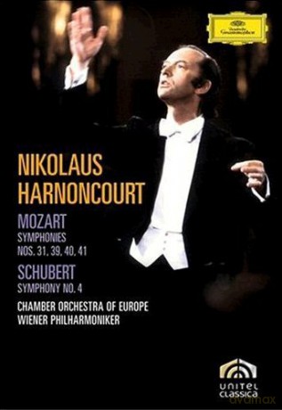Harnoncourt: Schubert: Symp.No.4, Mozart:Symp.31,39, 40 [2DVD]