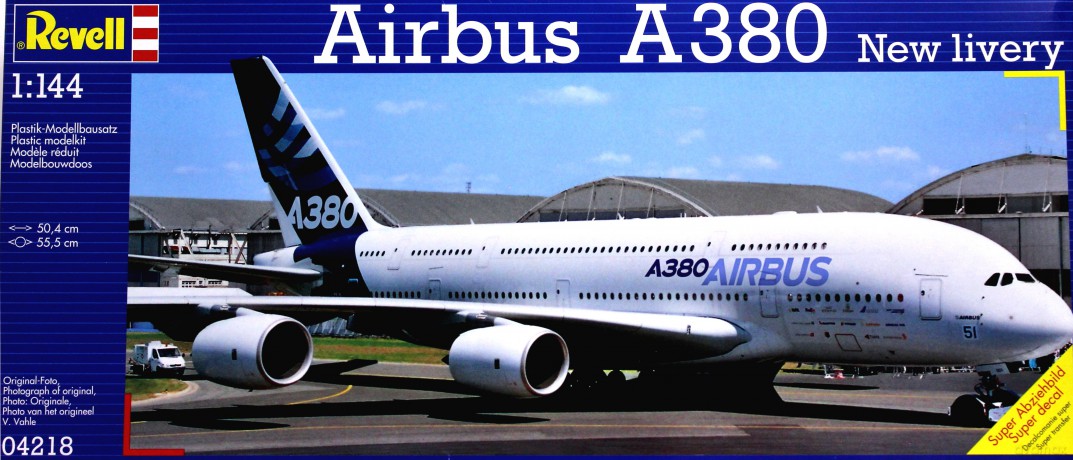 REVELL Airbus A 380 4218 [MODELARSTWO]