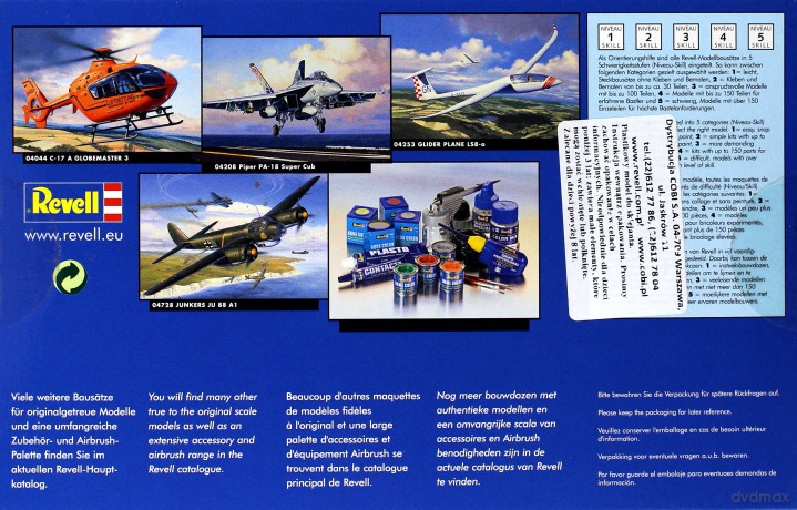 REVELL Stearman PT13D Kaydet 4676 [MODELARSTWO]