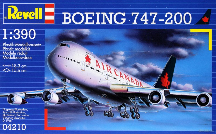 REVELL Boeing 747 4210 [MODELARSTWO]