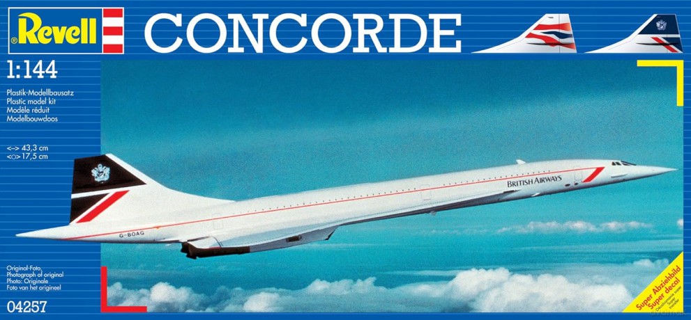 REVELL Concorde "British Airways" 4257 [MODELARSTWO]
