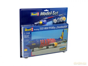 REVELL Model Set Boeing 737800 GoldbAIR 64268 [MODELARSTWO]