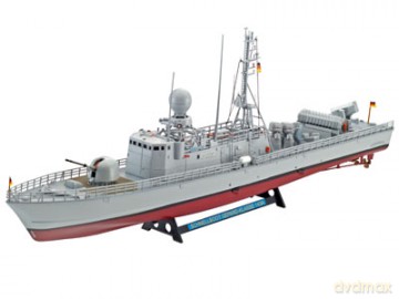 REVELL Fast Attack Boat GepardKlasse 5005 [MODELARSTWO]