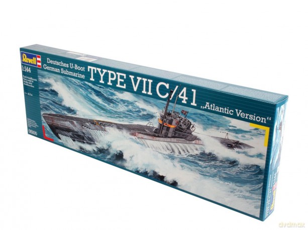 REVELL German Submarine TYPE VII C41 5100 [MODELARSTWO]