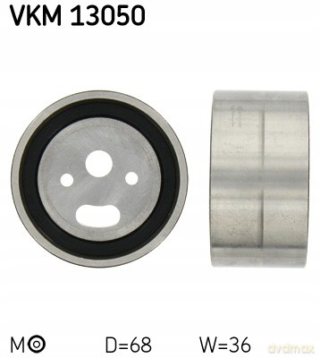 SKF VKM 13050 Rolka napinacza, pasek rozrządu Peugeot Fiat Citroen