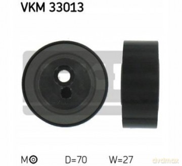 SKF VKM 33013 Rolka napinacza, pasek klinowy wielorowkowy Peugeot Fiat Citroen Lancia