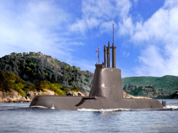 REVELL Submarine class U214 5056 [MODELARSTWO]