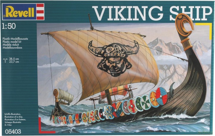 REVELL Viking Ship 5403 [MODELARSTWO]