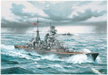 REVELL German Heavy Cruiser Prinz Eugen 5050 [MODELARSTWO]