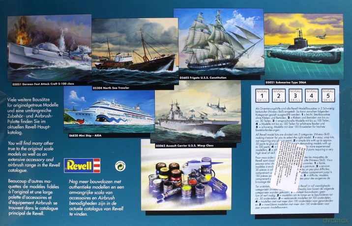 REVELL H.M.S. Bounty 5404 [MODELARSTWO]