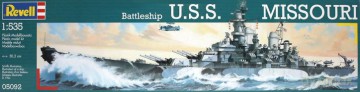 REVELL Battleship USS Missouri 5092 [MODELARSTWO]