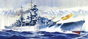 REVELL Cruiser Blcher 5049 [MODELARSTWO]