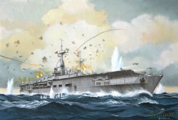 REVELL German Aircraft carrier 5055 [MODELARSTWO]