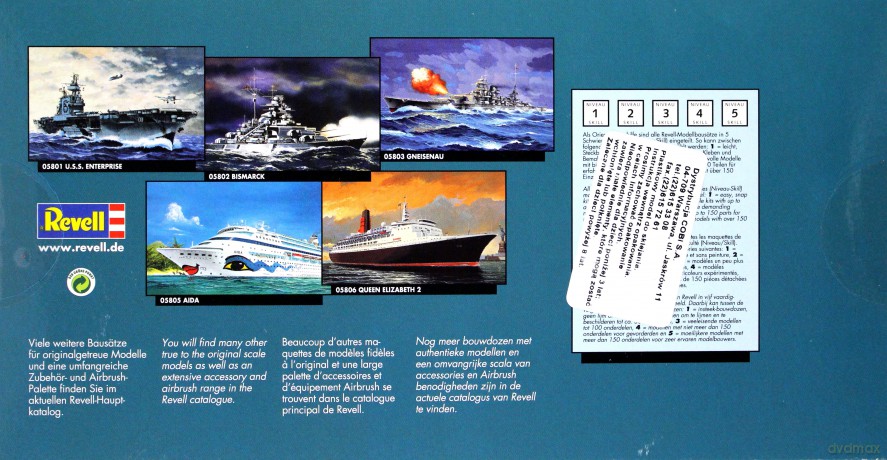 REVELL R.M.S Titanic (mini) 05804 [MODELARSTWO]